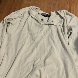 Polo by Ralph Lauren, size medium. Long sleeves, color, beige